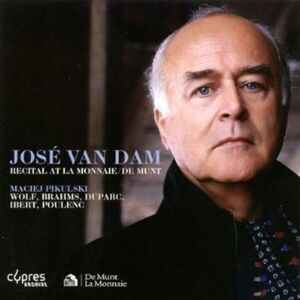 José van Dam - Recital at la Monnaie / de Munt  CD